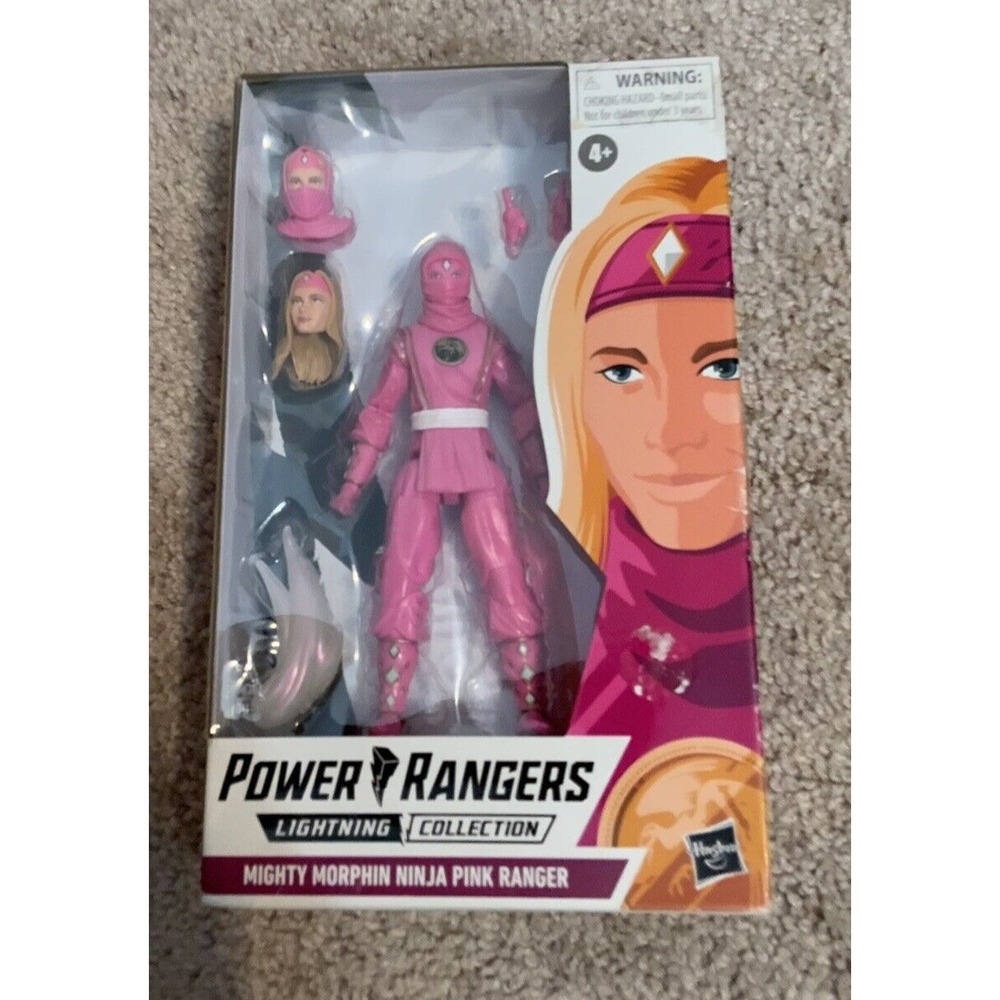Mighty Morphin Ninja Pink Ranger 6"‎ Figure • Power Rangers Lightning Collection
